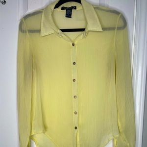 Living Doll Los Angeles Sheer Blouse | Size Small